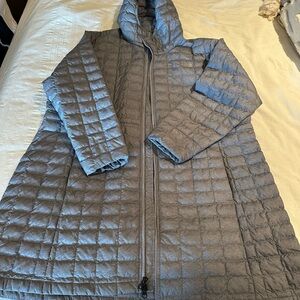 The North Face Women's Long Gray Puffer Coat
